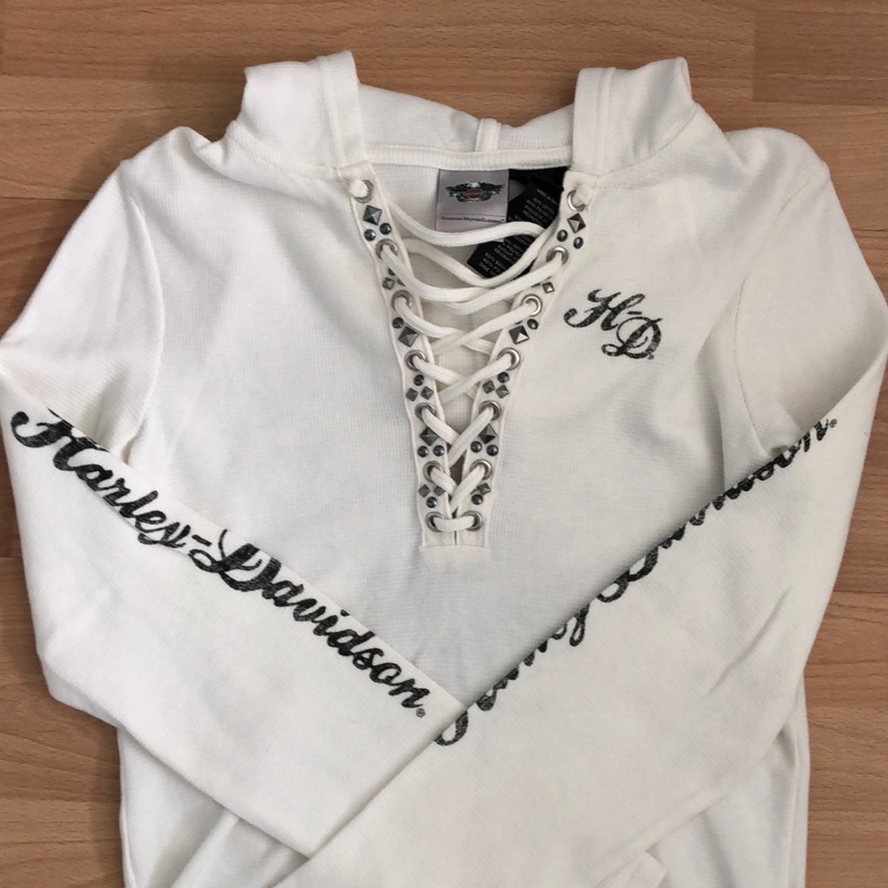 Harley Davidson Hooded Long Sleeve